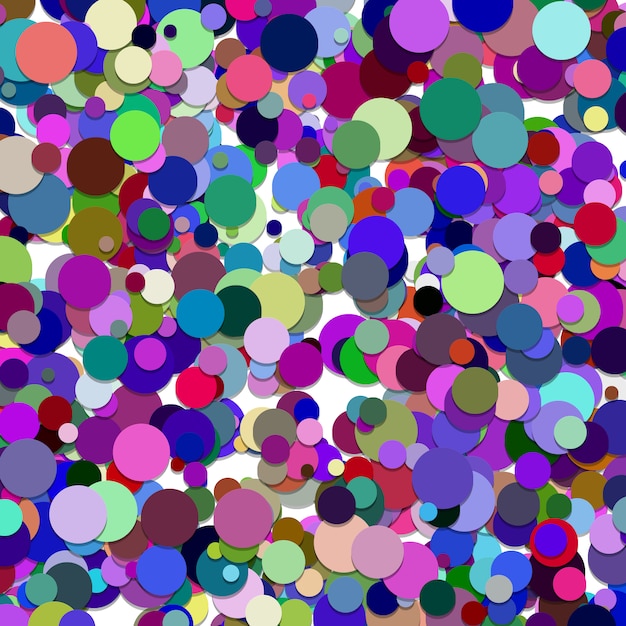 Multicolor circles background