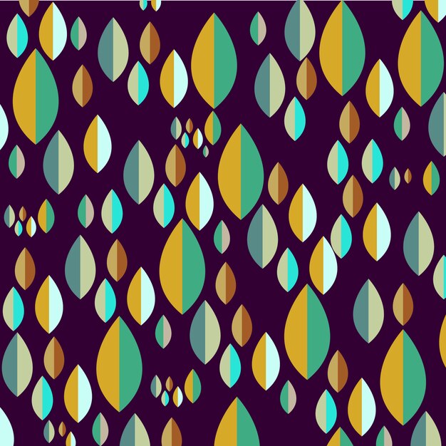 Multicolor drops pattern background