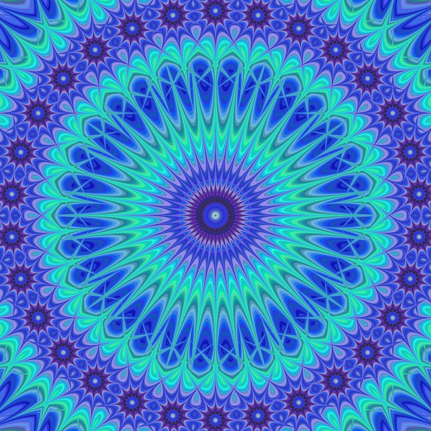 Multicolor mandala background