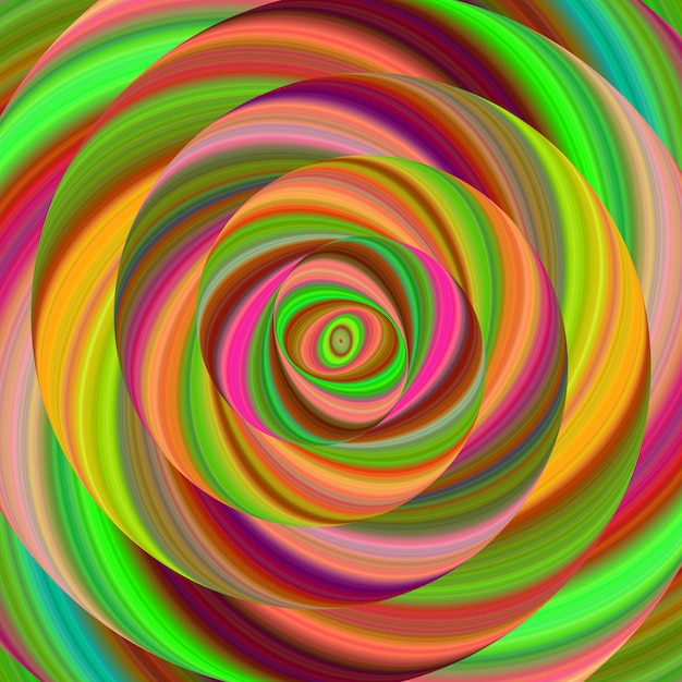 Free Vector multicolor spiral background