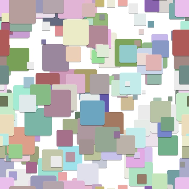 Multicolor squares background