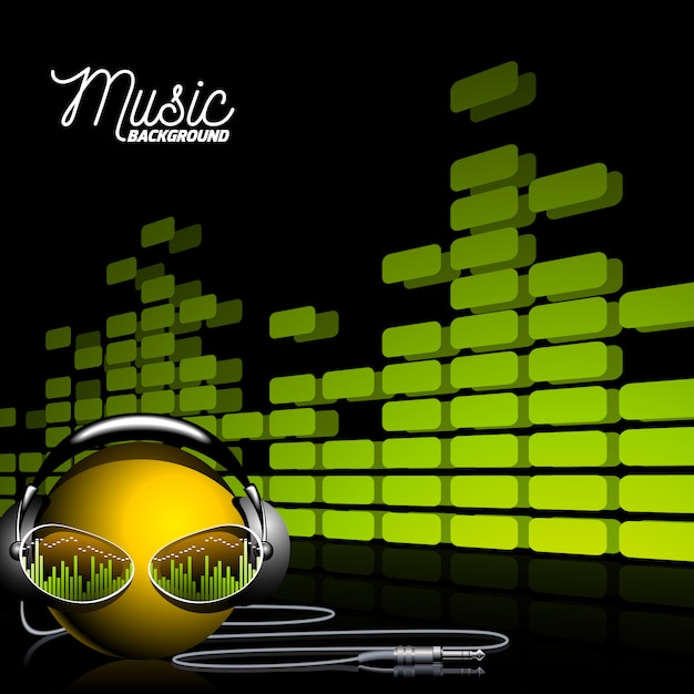 Music background design