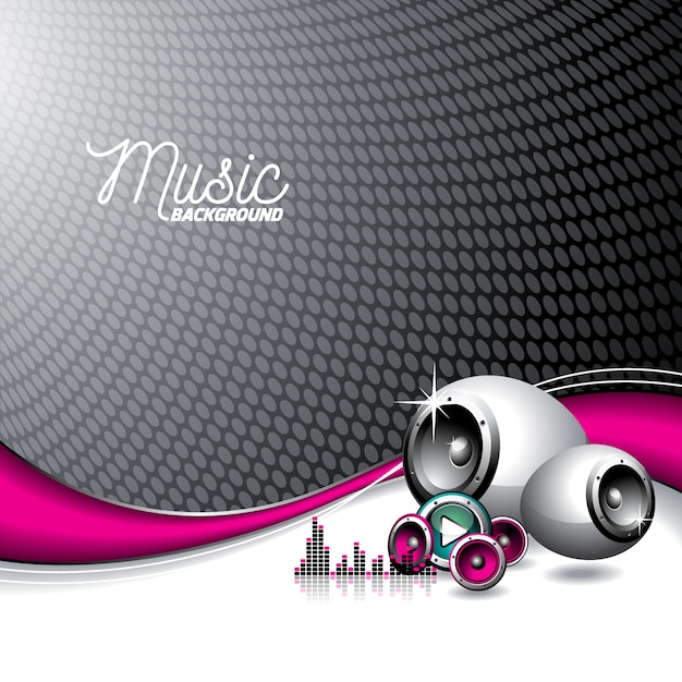 Music background design