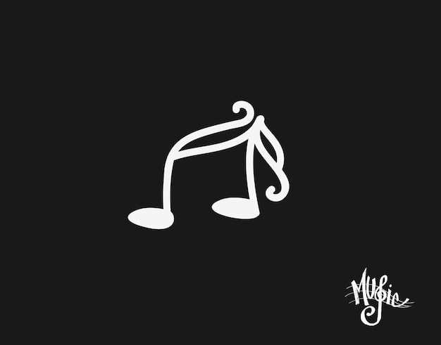 Music Logo Vector Template