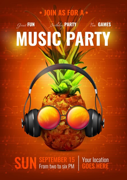 Music Party Poster