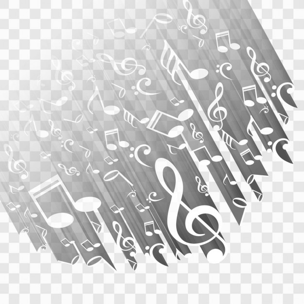 Musical abstract background