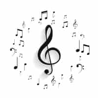 Free vector musical clef sign for your next concert event