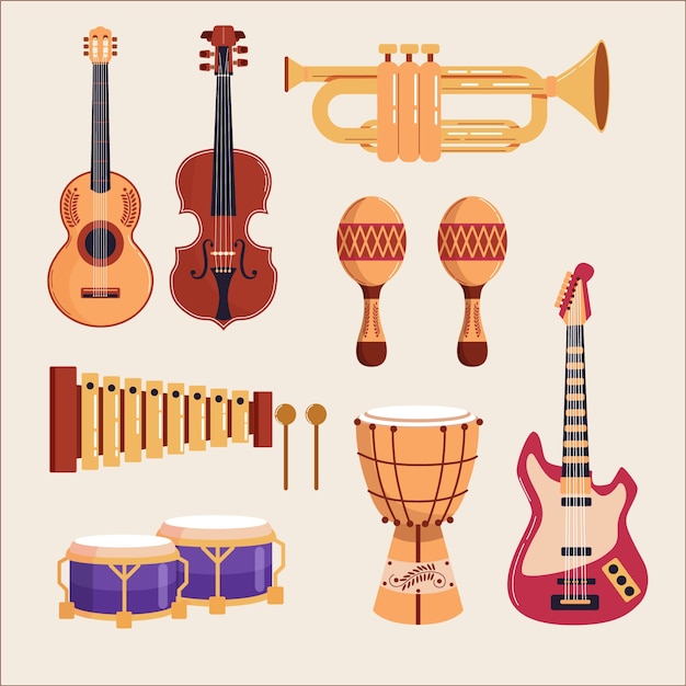 Musical instruments element collection