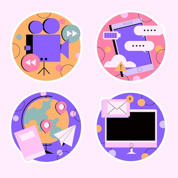 Naive essentials sticker pack