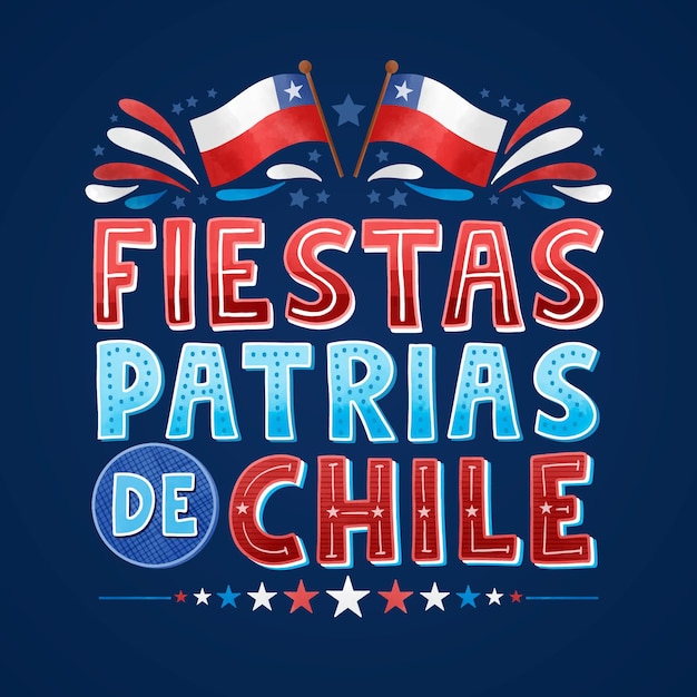 National day of chile concept