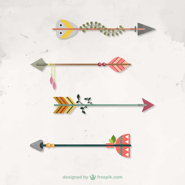 Free vector native arrows