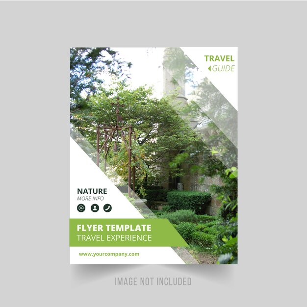 nature flyer template