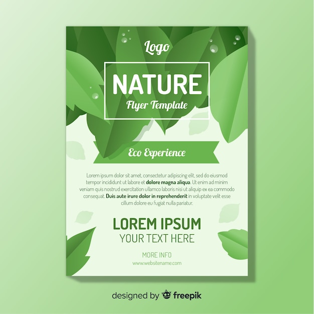 Nature flyer