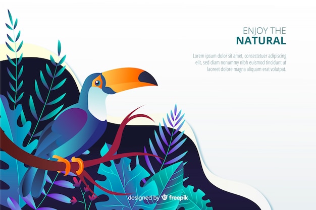 Nature Landing Page