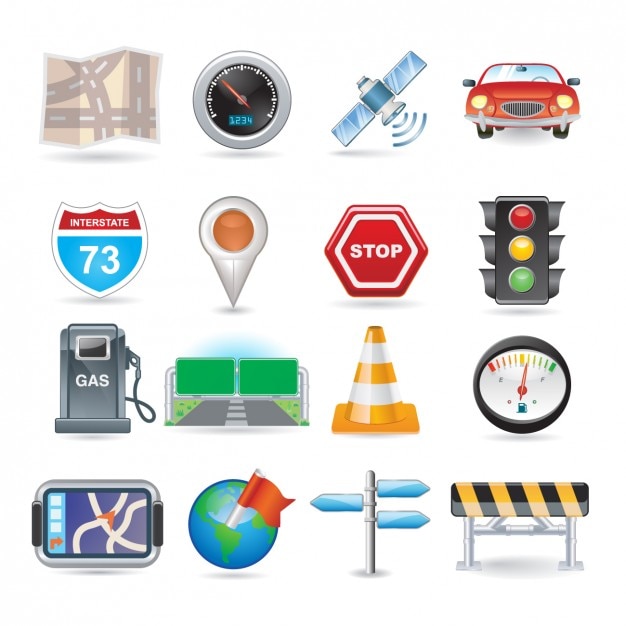 Navigation Icon Set