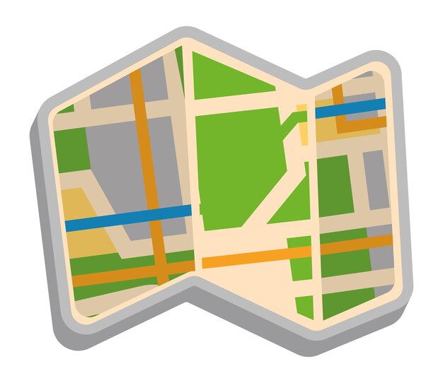 navigation map icon