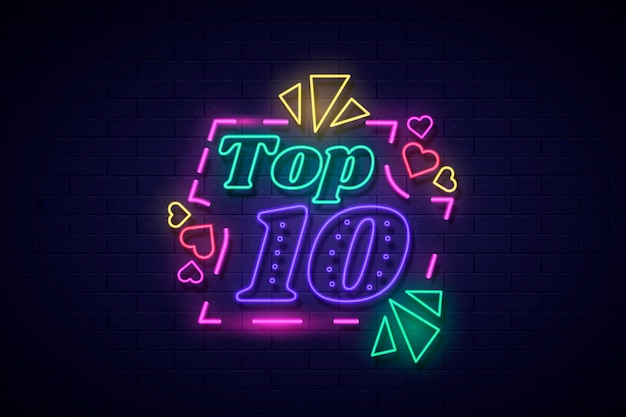 Neon light top 10