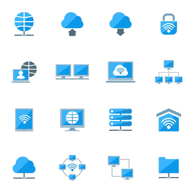 Network Icons Set