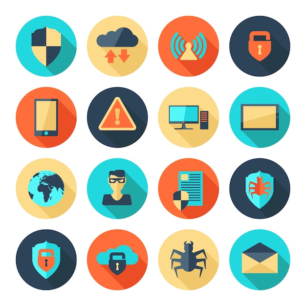 Network Security Icons