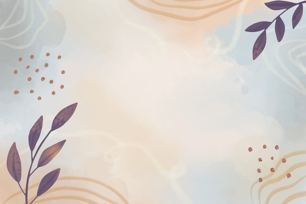 Free Vector neutral watercolor background