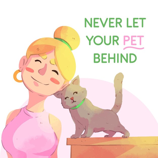 Never leave your pet behind