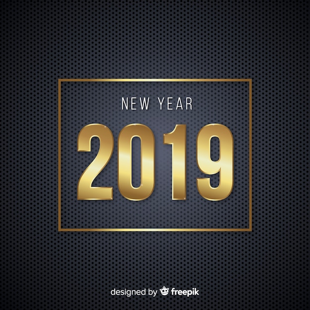 New year 2019 background 