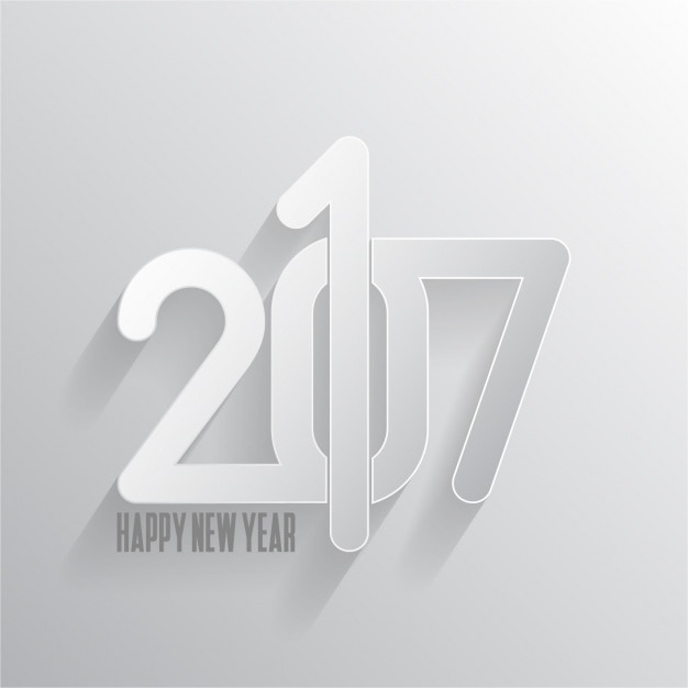 Free Vector new year background design