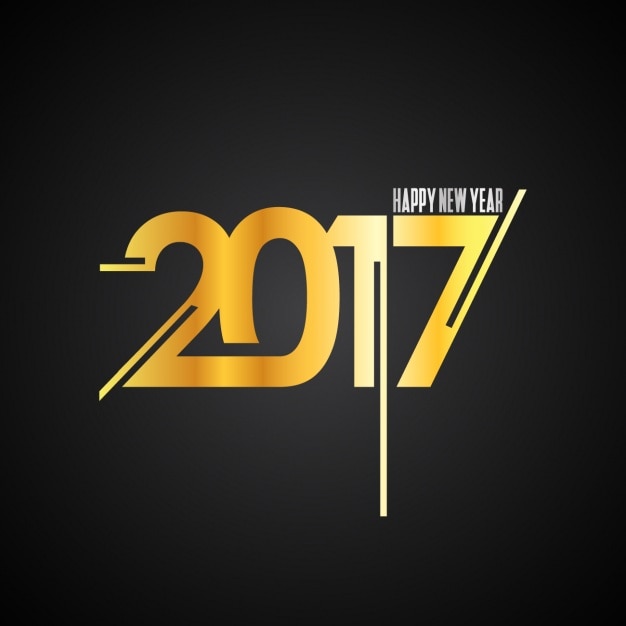 Free Vector new year background design