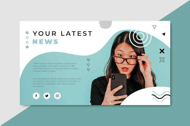 News banner blog