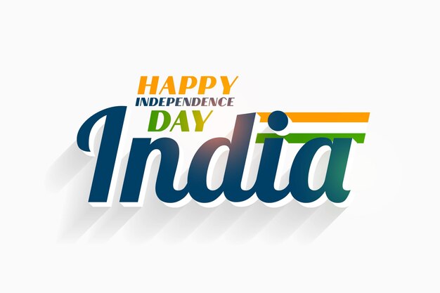 Nice happy independence day of india background