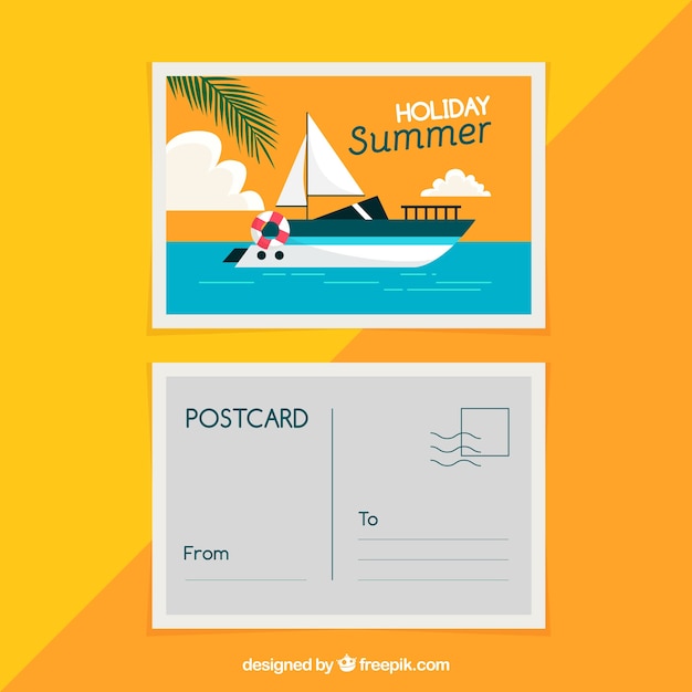 Nice summer postcard