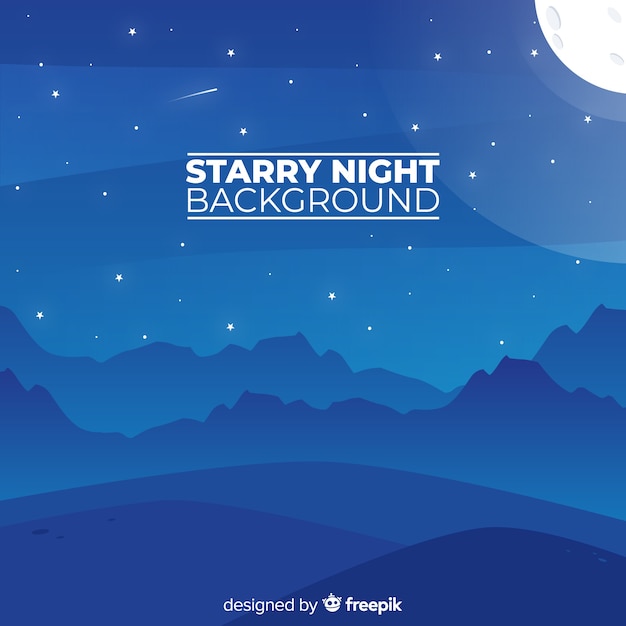 Night sky background