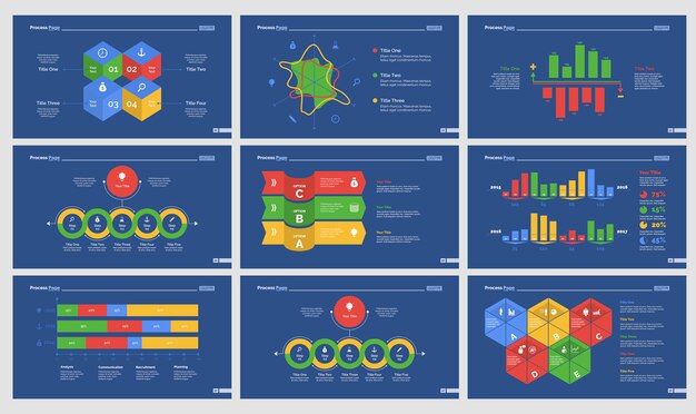 Nine Consulting Slide Templates Set