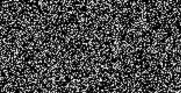 No signal broadcasting chaos pixels background design