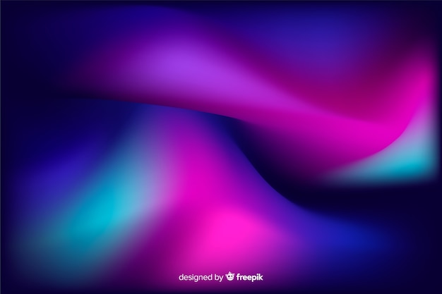 Northern lights background in violet shades