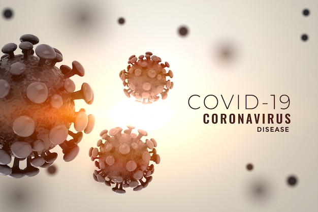 Novel covid19 coronavirus spreading outbreak background design