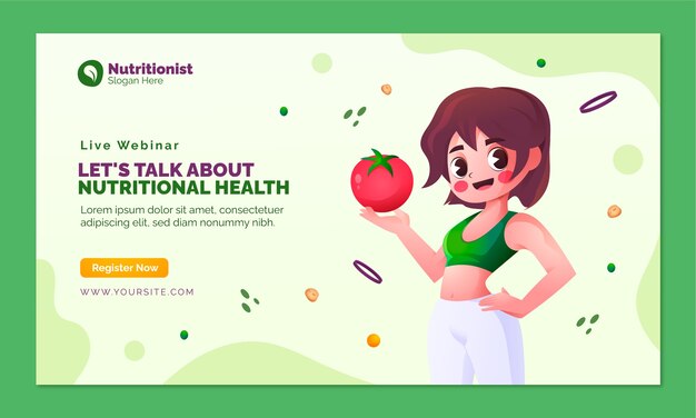 Nutritionist template design