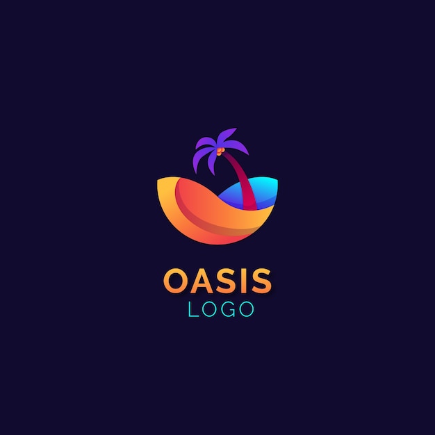 Oasis logo template