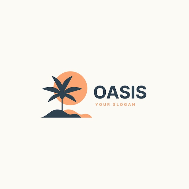 Oasis logo template