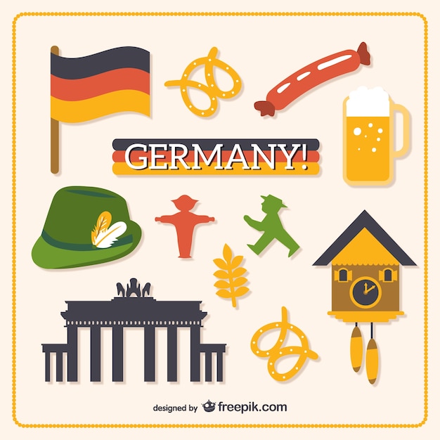 Free Vector objects from germany