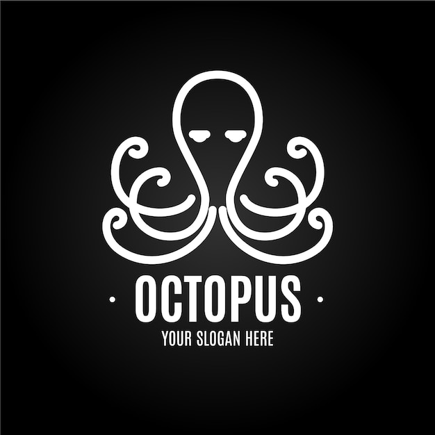 Octopus logo concept