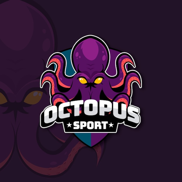 Octopus logo concept