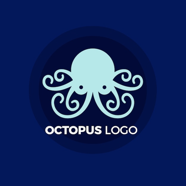 Octopus logo concept