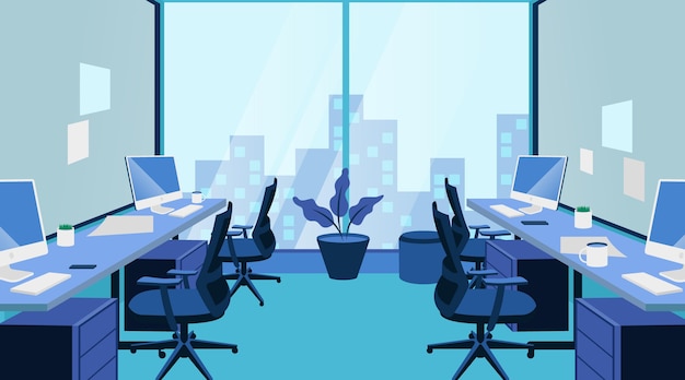 Office - background for video conferencing