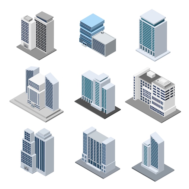 Office Building Isometric