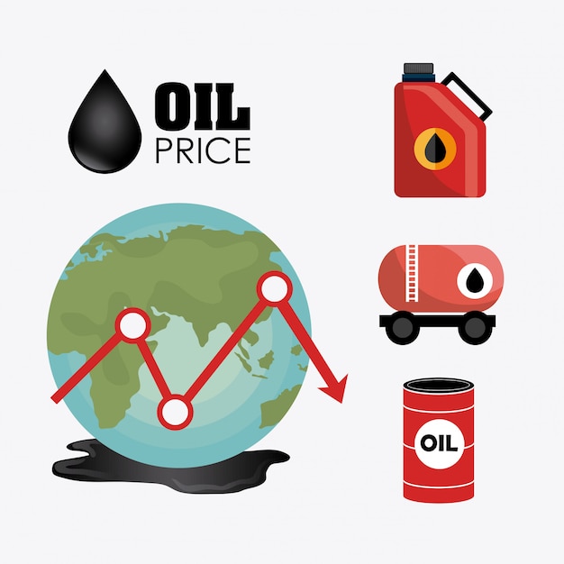 Oil industry design.