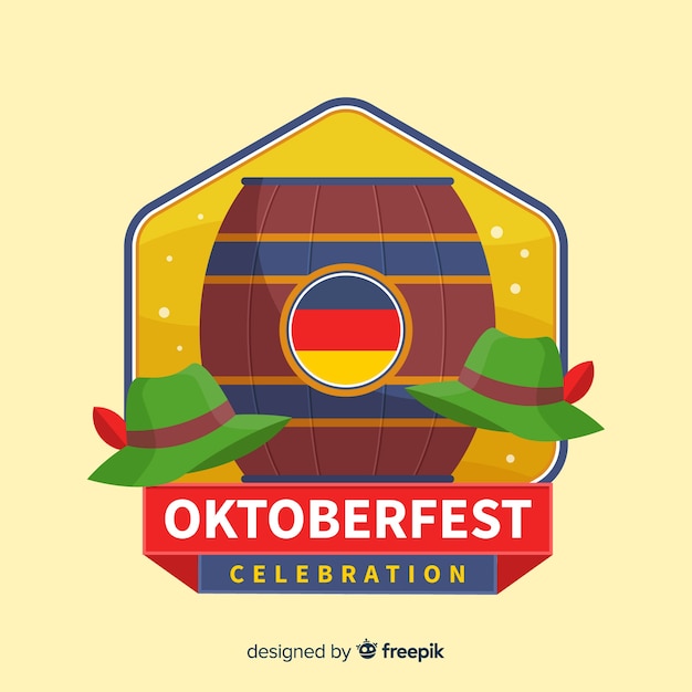 Free Vector oktoberfest background