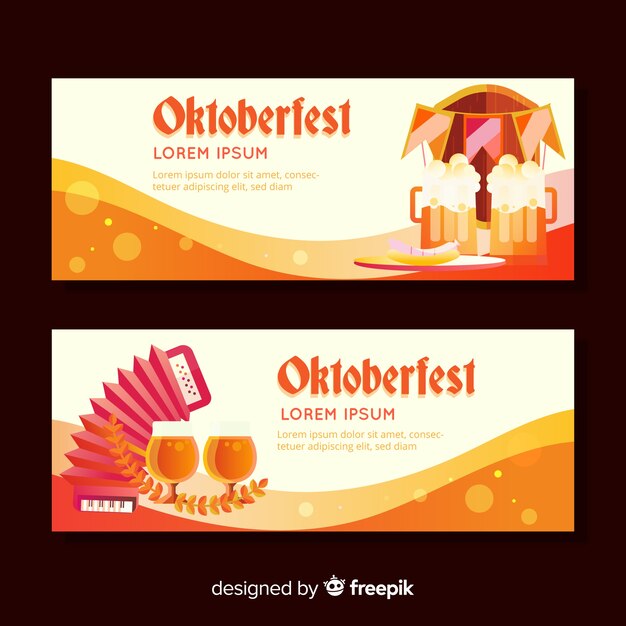 Oktoberfest banners