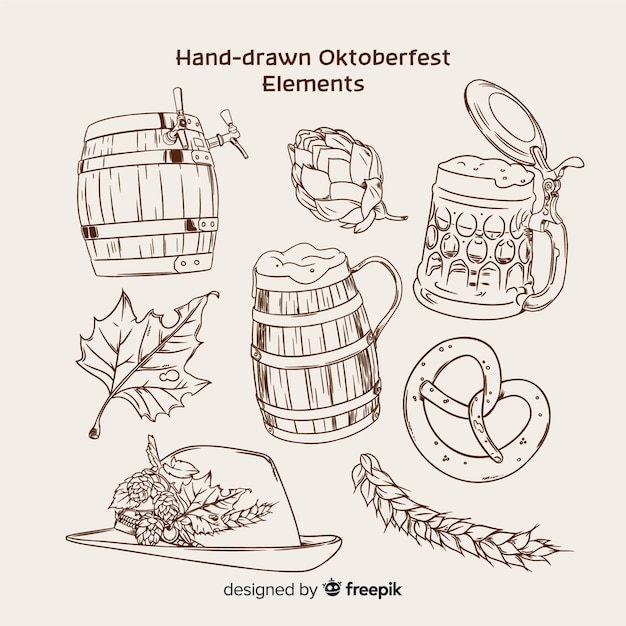 Oktoberfest elements collection