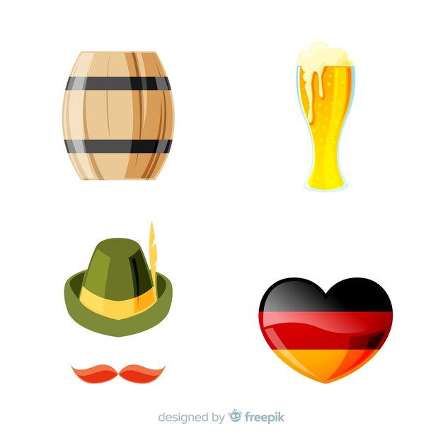 Oktoberfest elements set 